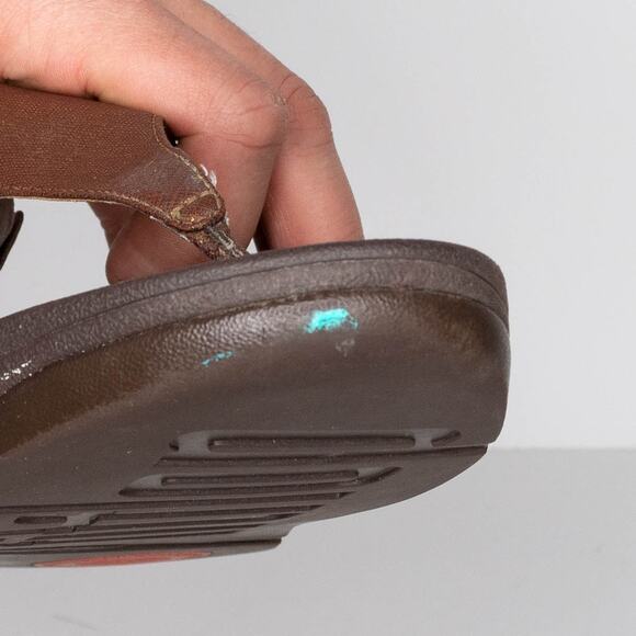 FitFlop Womens Sandals The Skinny Minimalist Casual Boho Coastal Brown Size 7 AR - Picture 6 of 7